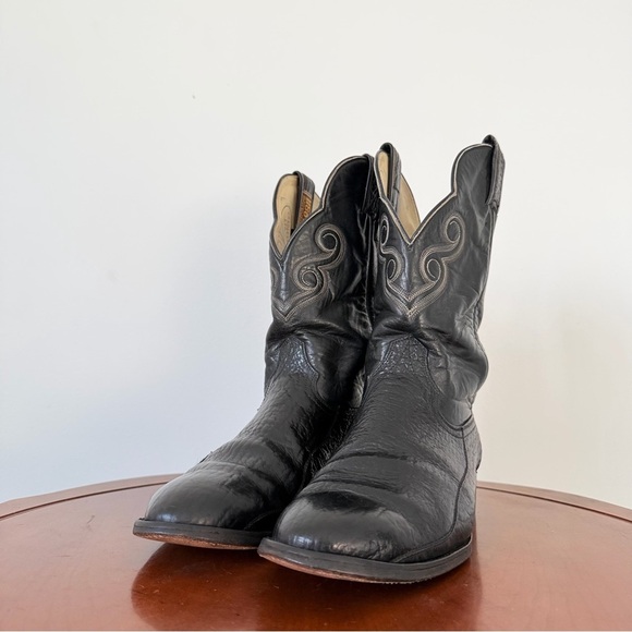 Hondo Boots Men’s Leather Western Cowboy Boots | US 8.5 - Picture 4 of 7